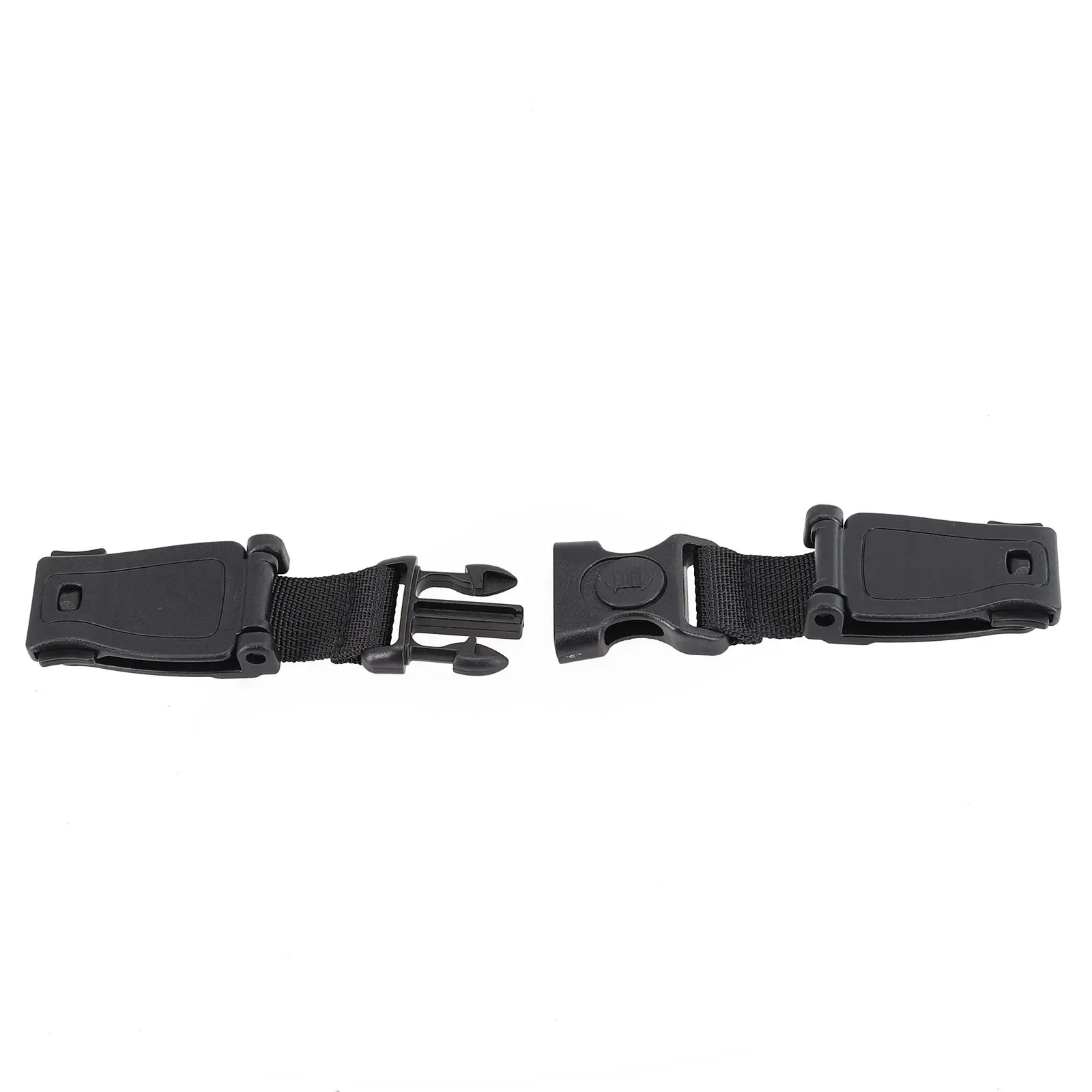 Seggiolini di sicurezza per auto cintura con cinturino durevole-Clip per pettorina per imbracatura per bambini fibbia sicura 16.5cm nero-accessori per veicoli - immagine 2