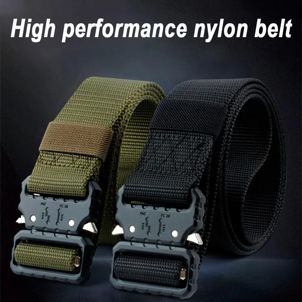 125 Cm Tactical Nylon Belt Imitation Woven Multifunctional Men's