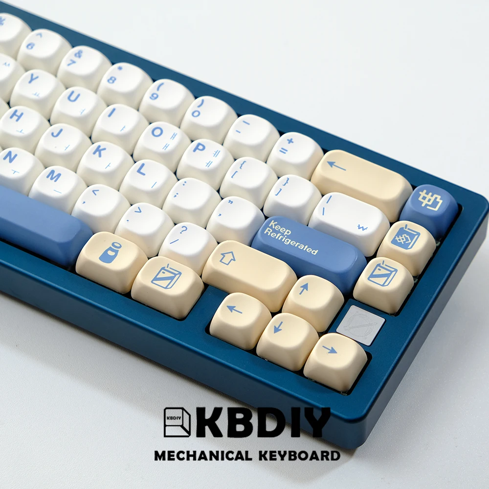 Kbdiy-teclas Personalizadas para Teclado Mecânico Keycap Coreano Barra de Espaço Iso 7u 140 Teclas Gmk Soymilk Keycaps Perfil Koa Perfil Japonês Coreano - Imagem 6