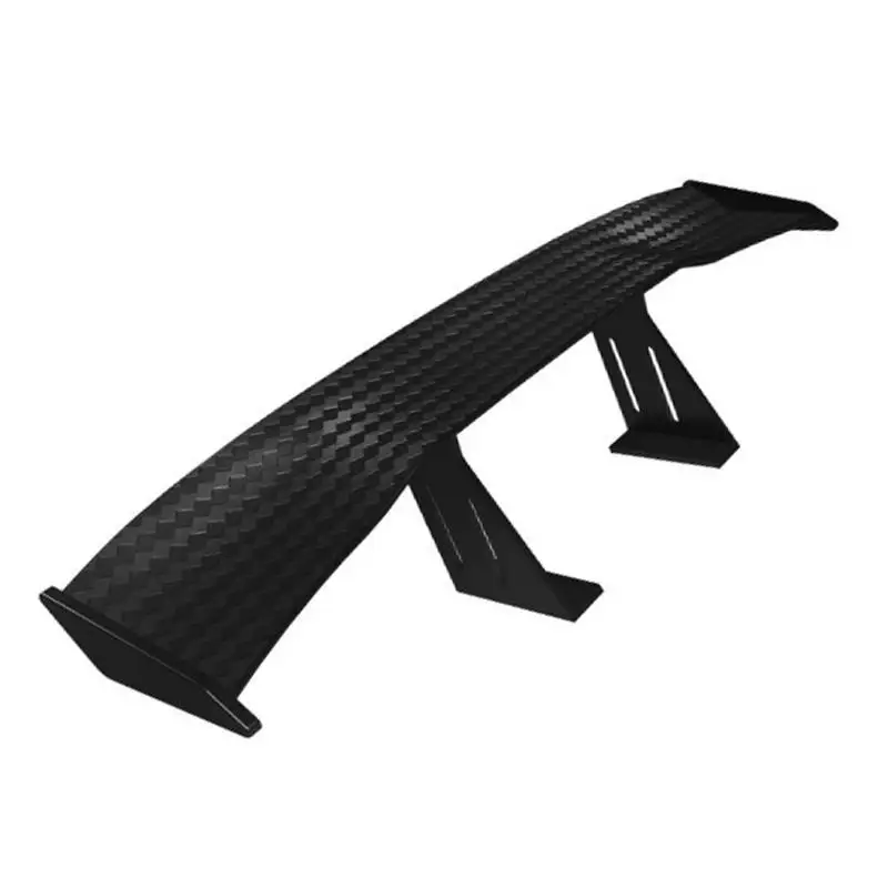 

Car Spoiler Tail Wing Carbon Fiber Three-dimensional Black Spoilers For Cars Modified Winglet Look Car Rear Spoiler For Auto