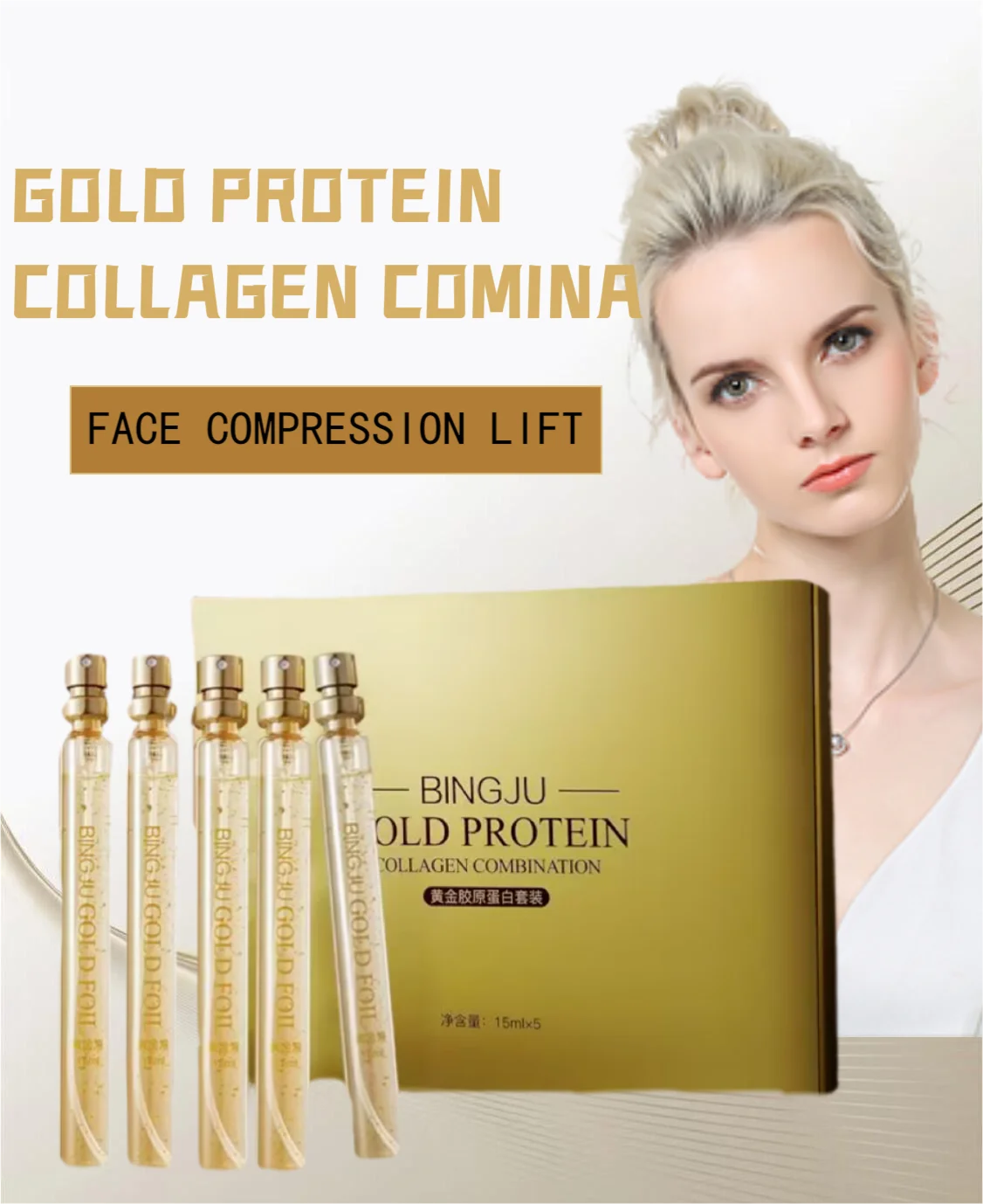 Instant Lift Collagen Protein Thread Set Face Filler Absorbable Thread Firming Silk Fibroin Line Carving Anti-aging Face Essence