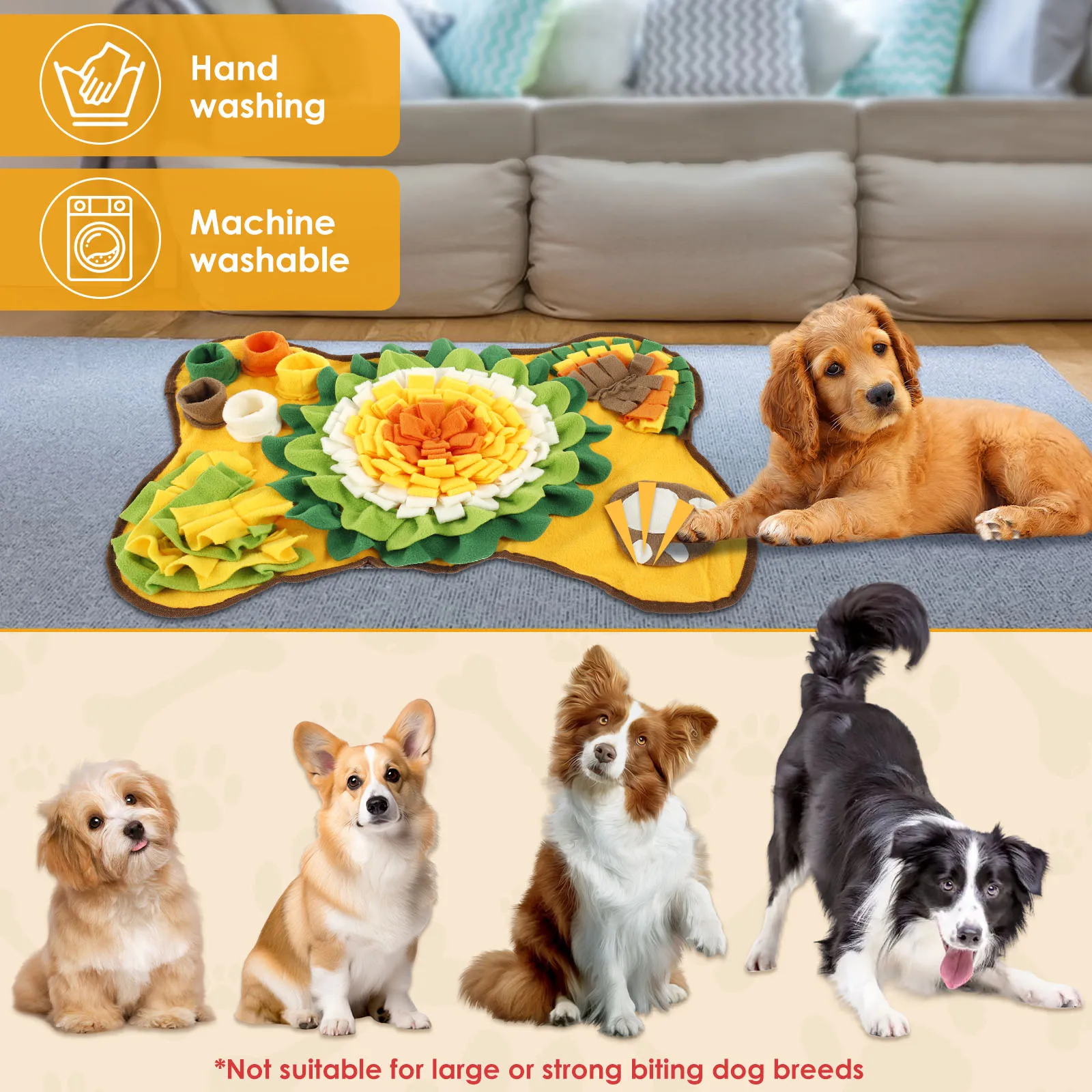 Interactive Dog Snuffle Mat 5