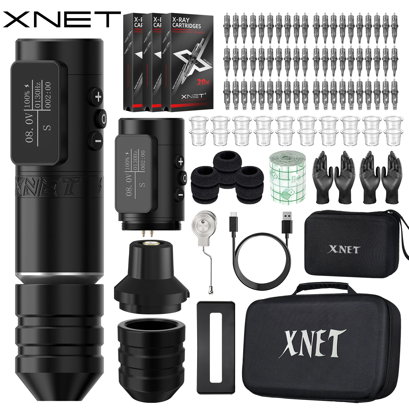 Беспроводной набор для тату-машинки XNET Vane 2024