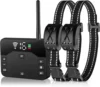 Wireless Dog Fence, Electric Fence for 2 Dogs Shocks Training Collar Remote 2-in-1,Wireless Pet Containment System with Adj 1