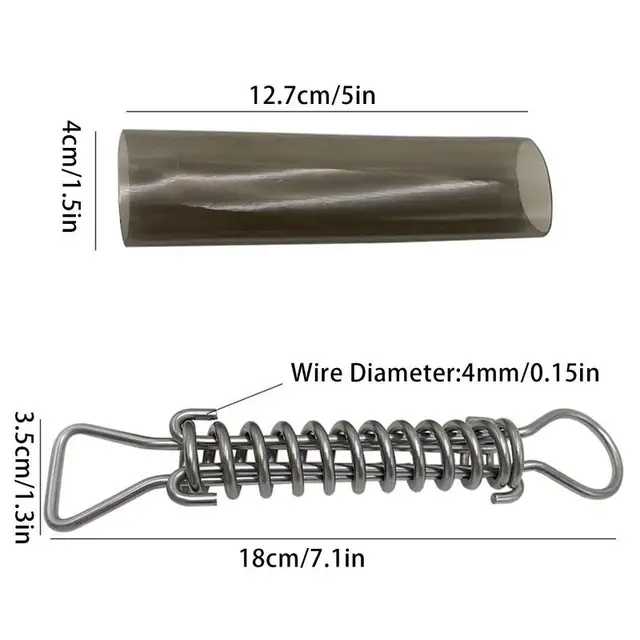 Uszoda Burkolata Rozsdamentes Acél Húzószalag Tavaszi Kötél Feszítő Medence Ujjak Téli Burkolatok Hosszabbító Otthon - Image 6