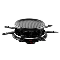 Barbecue Machine Double Layer Korean Cuisine Barbecue Grill 220V/900W Electric Round Barbecue Machine Grilled Cheese Corn Pan 1