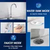 Portable Dishwasher 5 Washing Options Double-layered Glass Door 5L Water Tank LED Display Easy to Maintain Countertop Mini 4