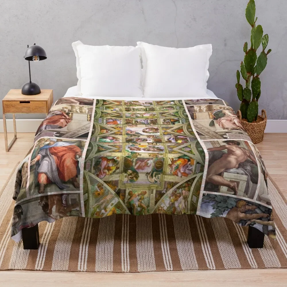 

Sistine Chapel Throw Blanket cosplay anime for winter Sofa Throw Blankets