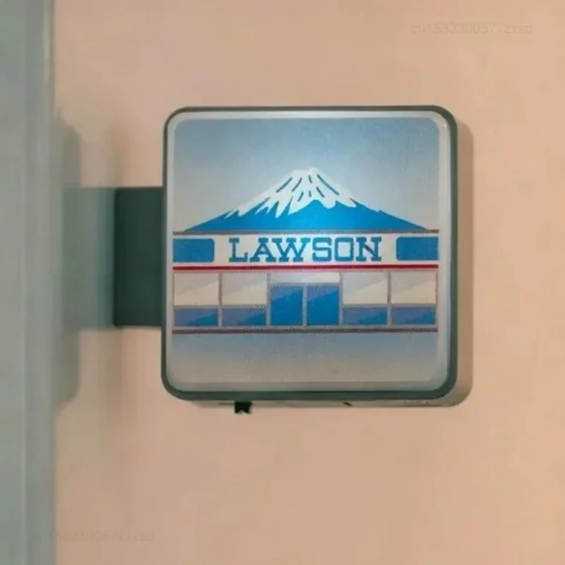 1pcs Dotonbori Glico 711 Lake Kawaguchi-ko Town Lawson Advertising Store Sign Fridge Magnet Lightboard Sticker