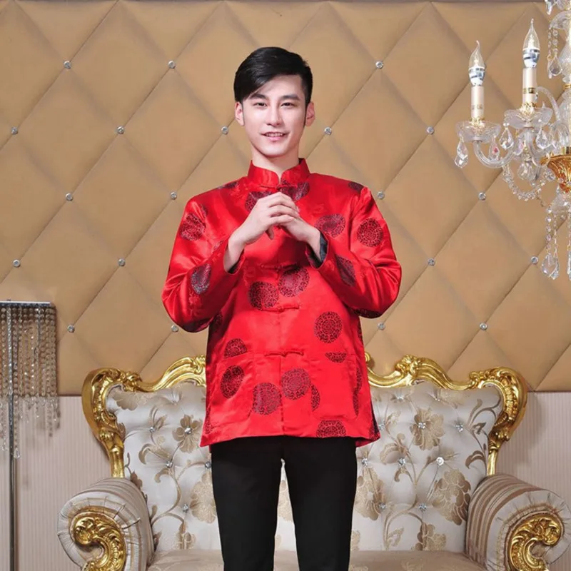 traditional kung fu plus size cheongsam top man suits tang suit men in collar suit jacket for traditional mens chinese clothing