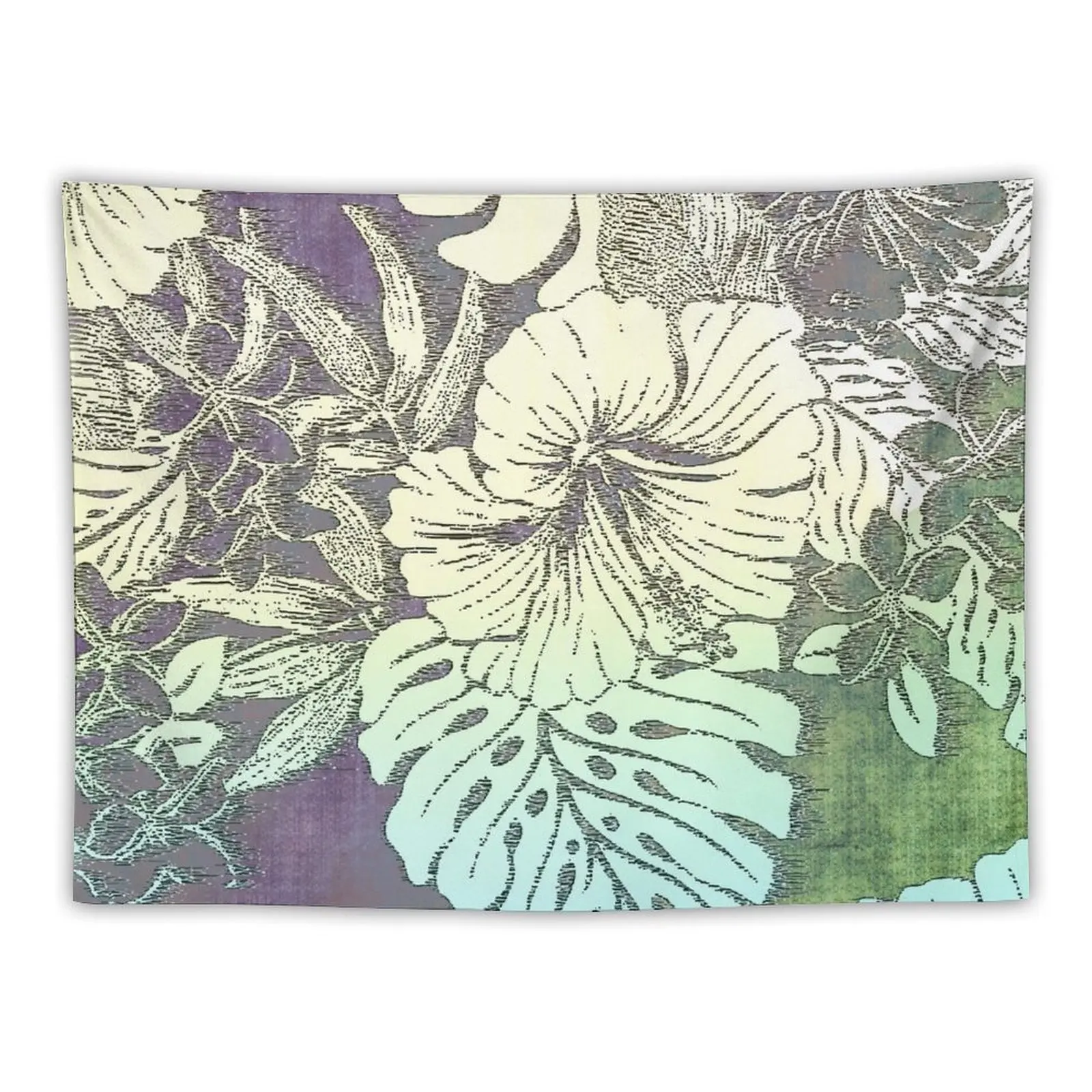 

Tropical Dreams Tapestry Living Room Decoration Aesthetic Room Decorations Wall Carpet Tapestry