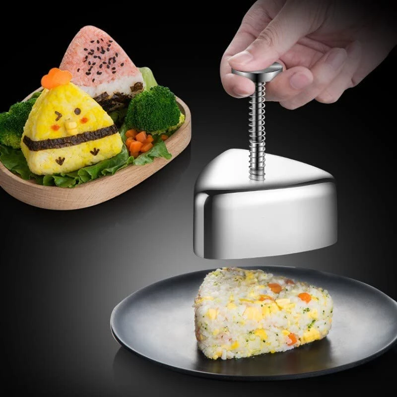 2PCS Moule à Sushi, Onigiri Maker DIY Outils de Fabrication Boule de Riz  Boule de Riz