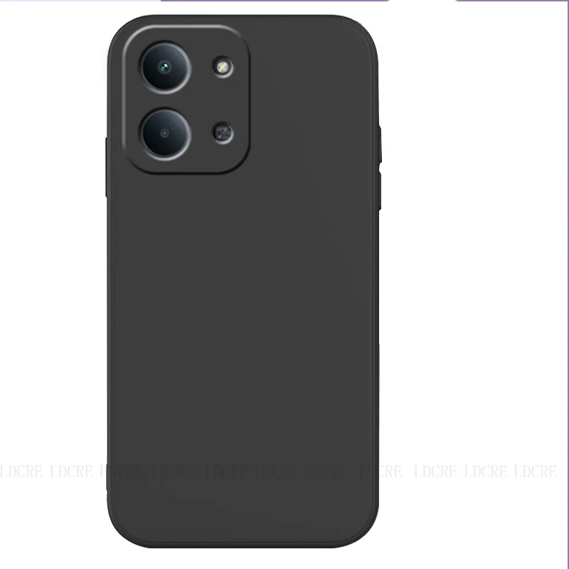 Xiaomi Poco C85 Shockproof Liquid Silicone Phone Case - Soft TPU Armor Cover