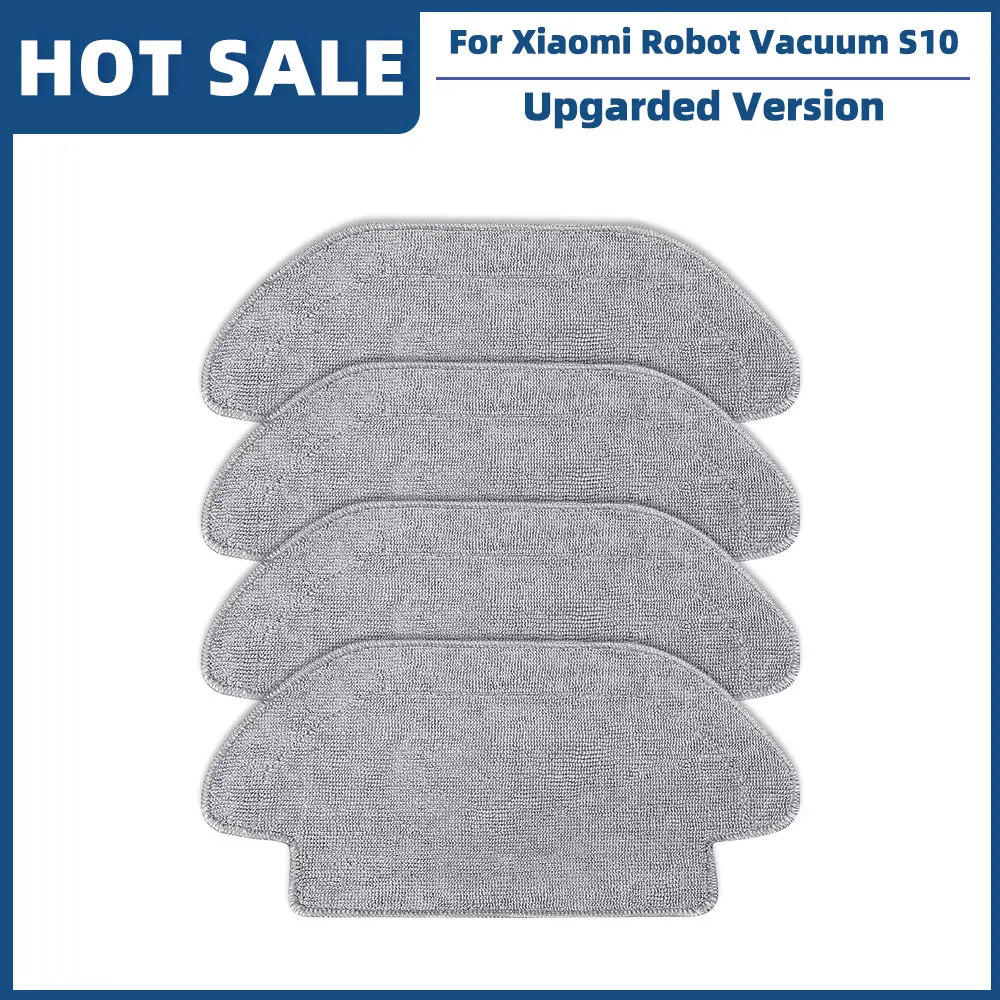 Robot Vacuum Essential Accessory Set with Main Side Brush, Filter, and Mop