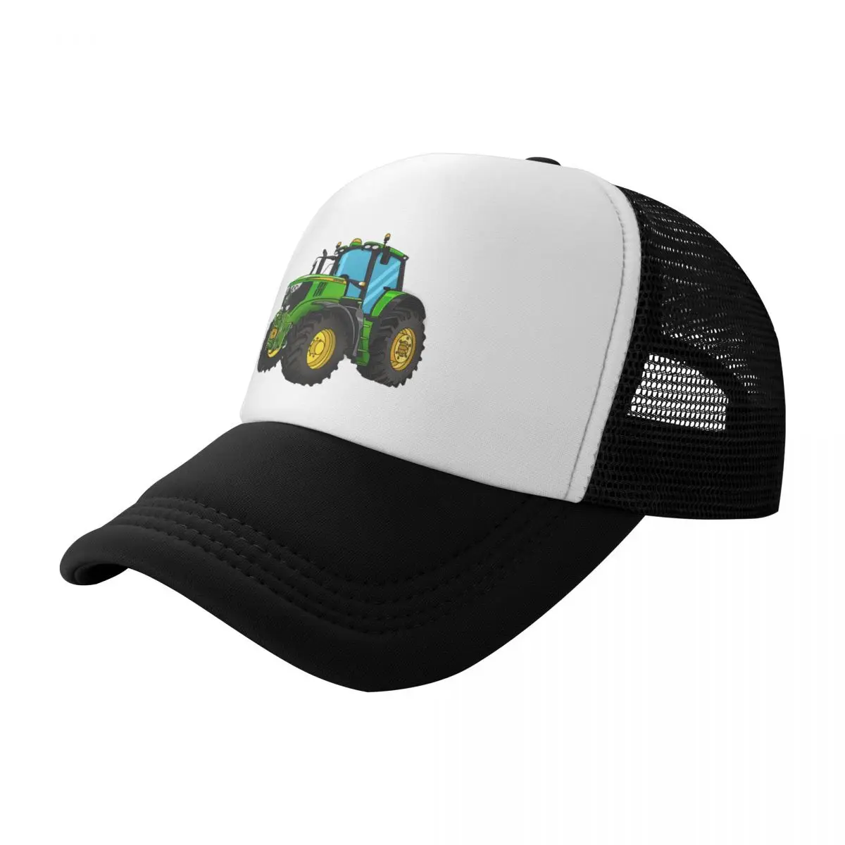 

Tractor Green Tractor Drawing Baseball Cap Fishing cap Fashion Beach Mens Women's