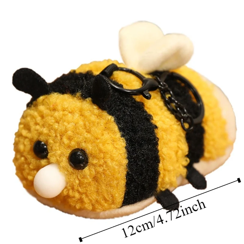 PP Cotton Spit Bubble Bee Soft Collection Press Squeeze Pendant Jewelry Plushies Crocodile Keychains Backpack Decor