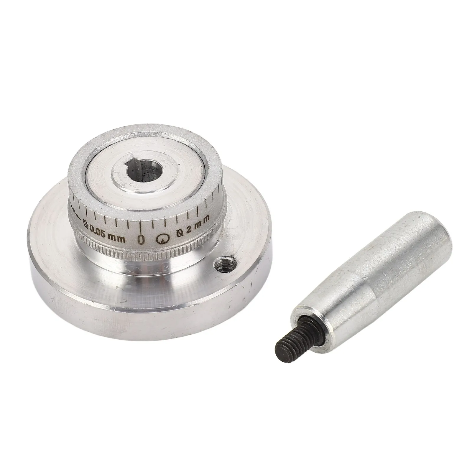 CNCLatheHandwheelAluminumAlloy02mmScaleCircleMiniHandWheel