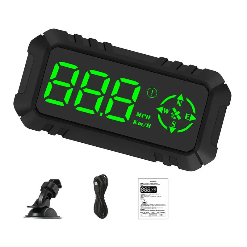 

Speedometer For Car Digital Speedometer GPS Digital Speedometer Adaptive Sensing Light Large Screen Design Compact Size