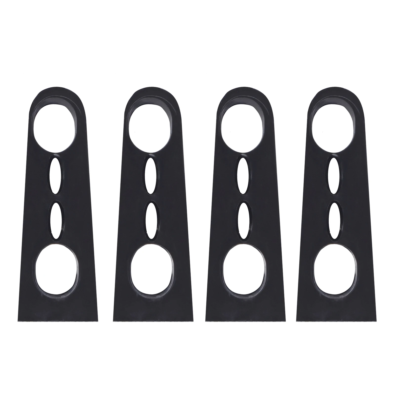 Sound Proof Mat Sound Insulation Mat Sound Deadener Mat Door Lock Damper Car Sound Damper Door Lock Buffer Seal For Benz Smart Fortwo Forfour For Renault Logan 2 / Sandero 2 Lada Vesta SW Cross