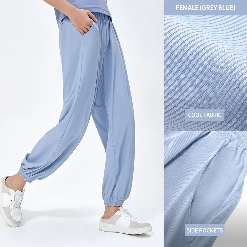 GOLDEN CAMEL 야외 하이킹 바지 태양 보호 스포츠 러닝 바지 여성용 빠른 건조 얇은 얼음 느낌 바지 2023 Summer Ne