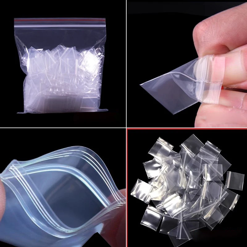 100pcs Clear Cellophane Self Adhesive Bag Plastic Self Sealing Cello OPP Bags Packing Small Gift Candy Cookie Package Storage Bag – Buy The Best Products In The Online Store - Foto 12