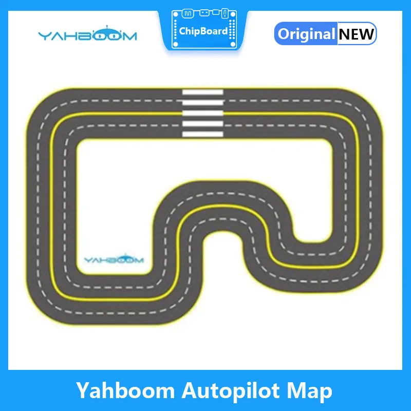 

Yahboom Autopilot map for Jetbot AI robot car training visual tracking line patrol