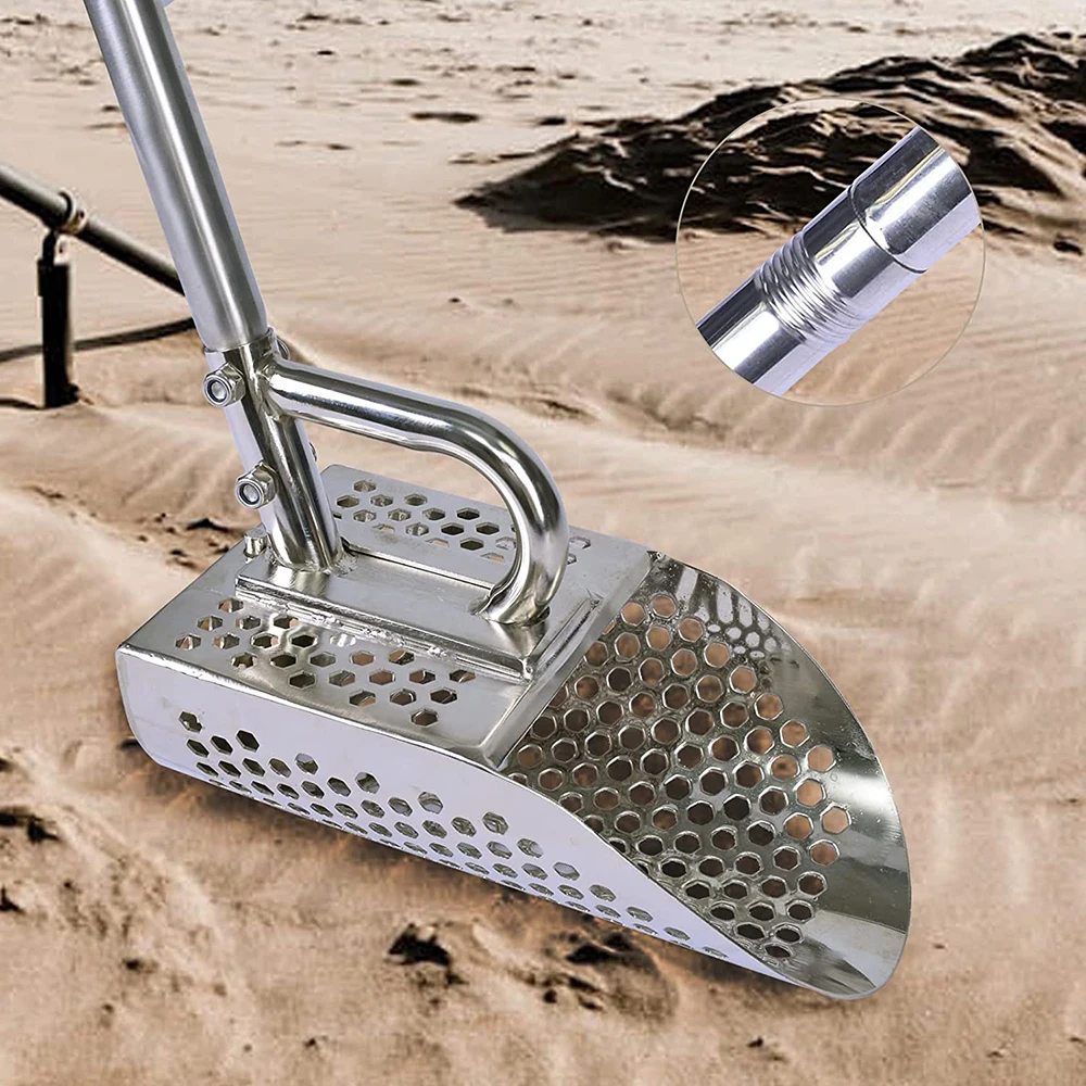 PROFESSIONAL METAL DETECTING Sand Scoop Durable For Beach Treasure