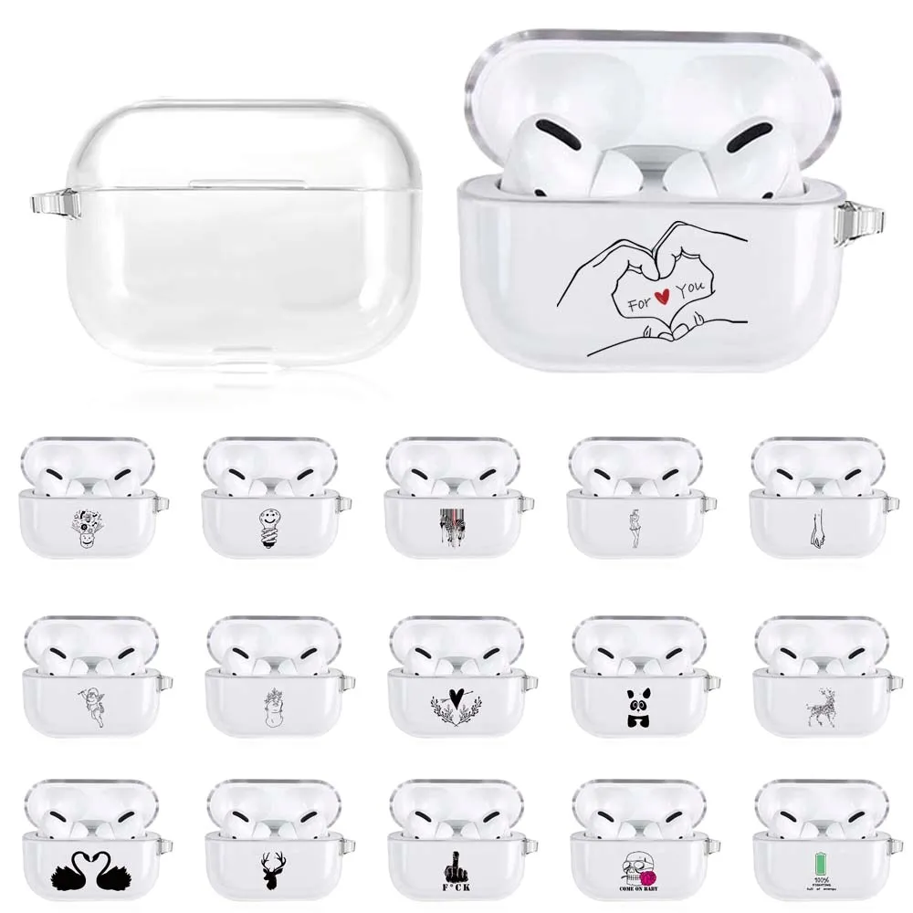 

Earphone Cases for Apple AirPods (3rd Generation)2021 Soft Silicone Protective Headphone Cover for AirPods 3rd Charging Box Bag