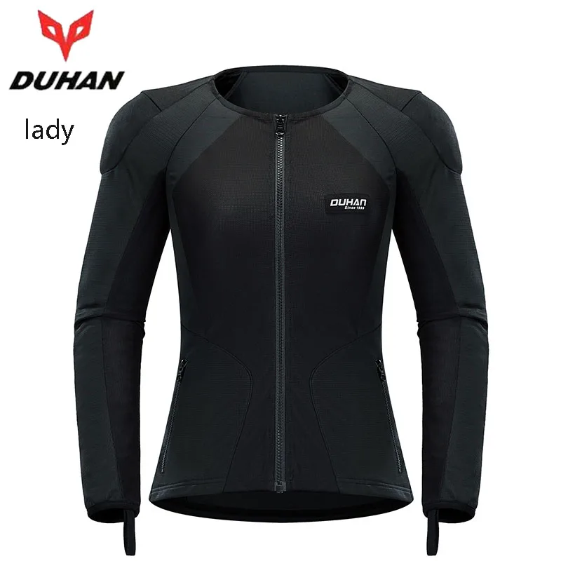 Summer Women's Motorcycle equipment Motocross Body Soft armor vest protector moto protecto motorbike jacket armors DUHAN