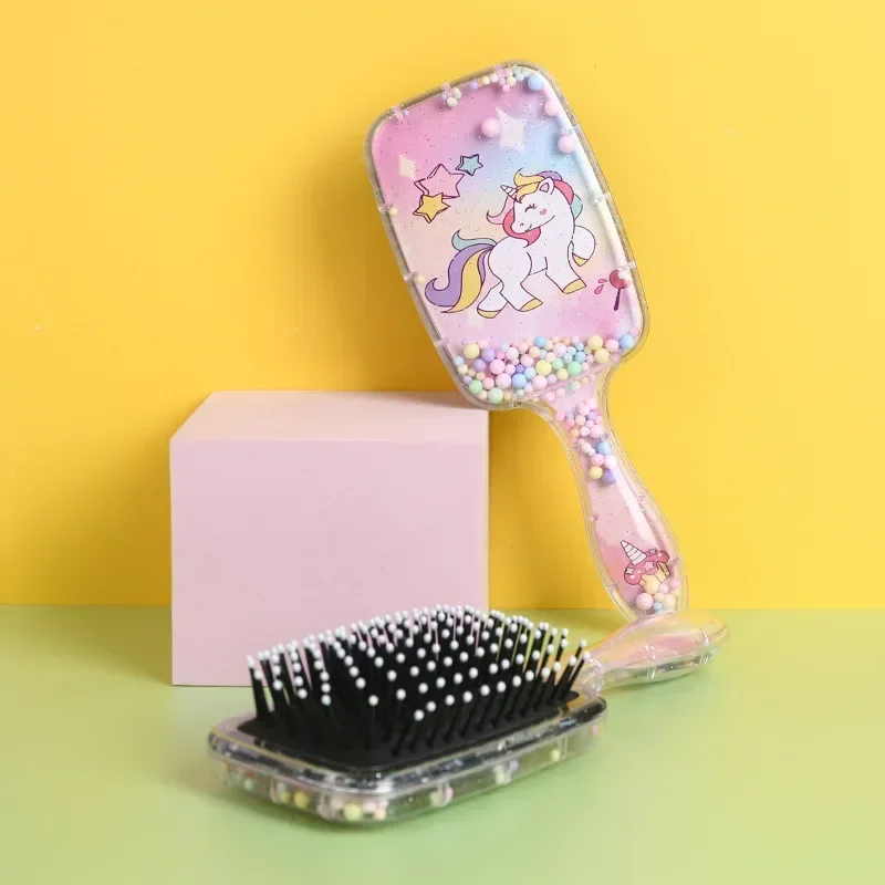 Kids Hair Comb Brush Kawaii Cartoon Animal Panda Massage Air Cushion Comb for Girl
