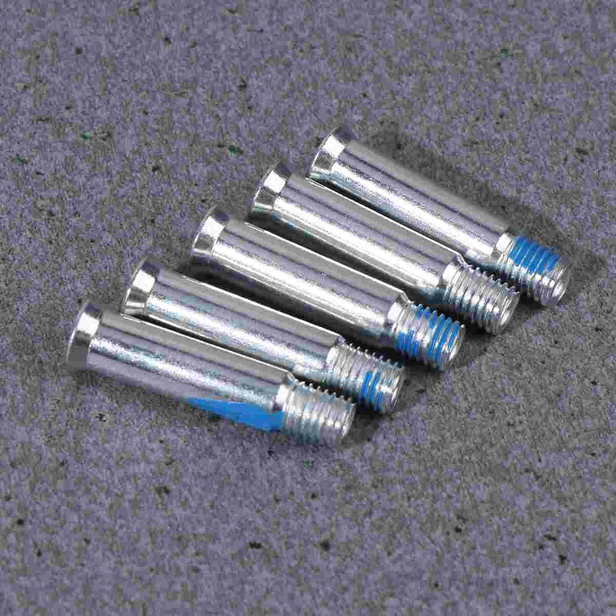 14PCS 35mm Skates Screw Nail Nuts Replacement Metal Roller Skate Axle