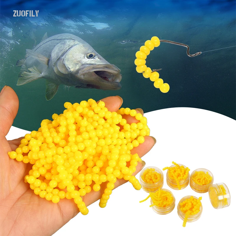 Perles de maïs flottantes silicone 2-5mm appâts artificiels pour carpe amour et montages