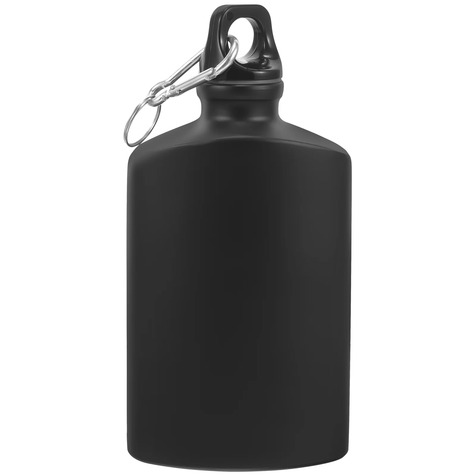 

Camping Water Bottle Multi-use Water Canteen Aluminum alloy Military Bottle Outdoor Accessory Black