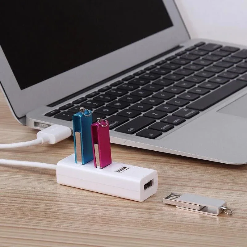 Mini High Speed 4 Ports USB HUB 2.0 Splitter Adapter Usb C Hub for Laptop PC Compute Accessories