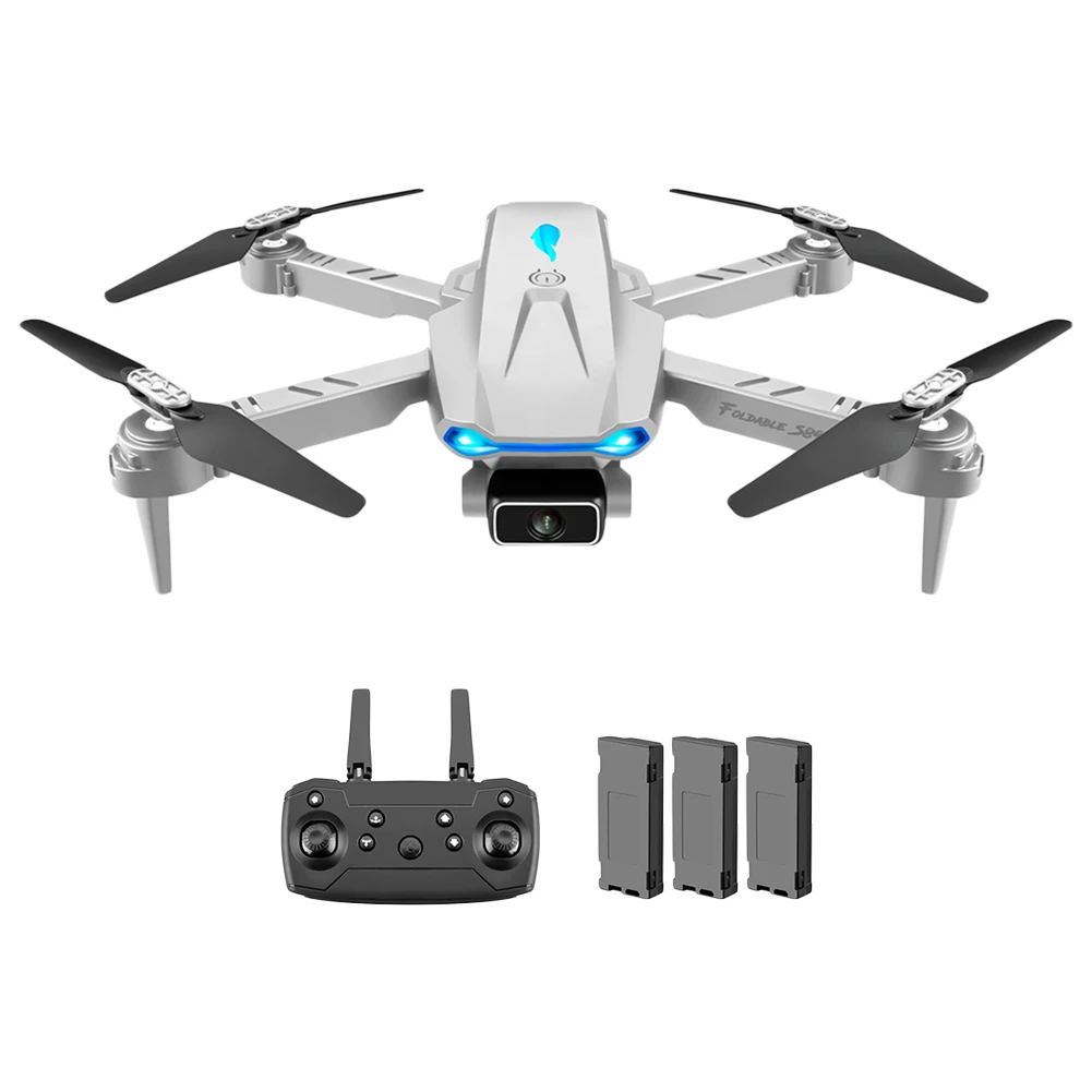 YLR/C S89 Drone 4k HD Single/Dual Camera 2.4GHz WiFi FPV  Altitude Hold Drones Brushed Foldable 6axes Rc Helicopter with Battery 