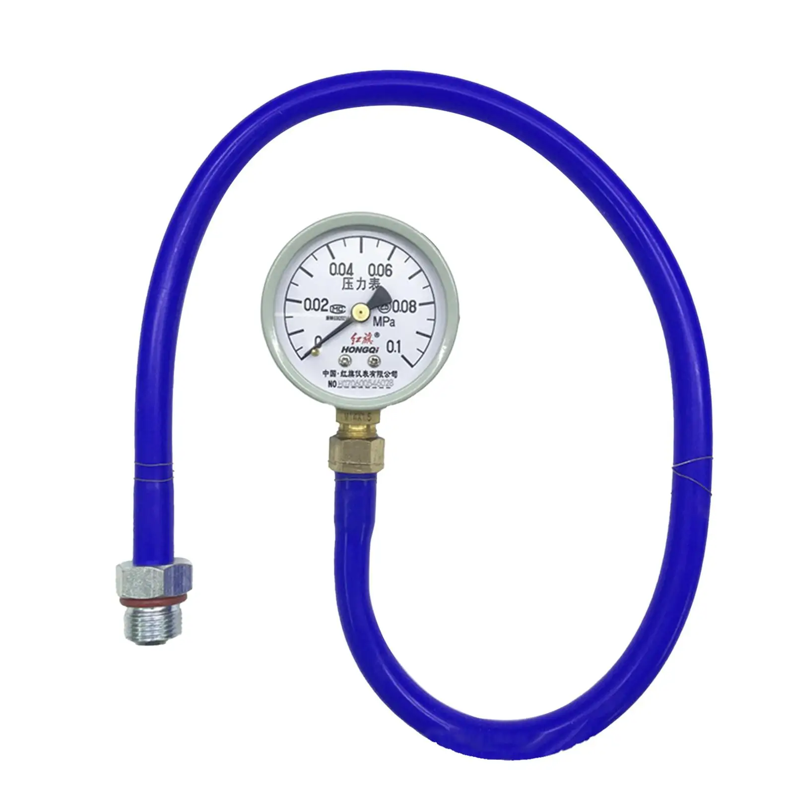 Back Pressure Gauge Three-way Hose Spare Parts Replacement Catalytic Meter