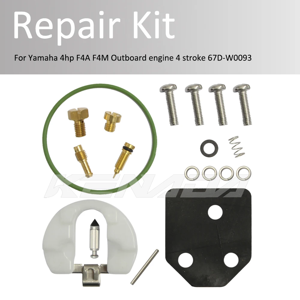 For Yamaha 4hp F4A F4M Outboard engine 4 stroke 67D-W0093 Carburetor Repair Kit