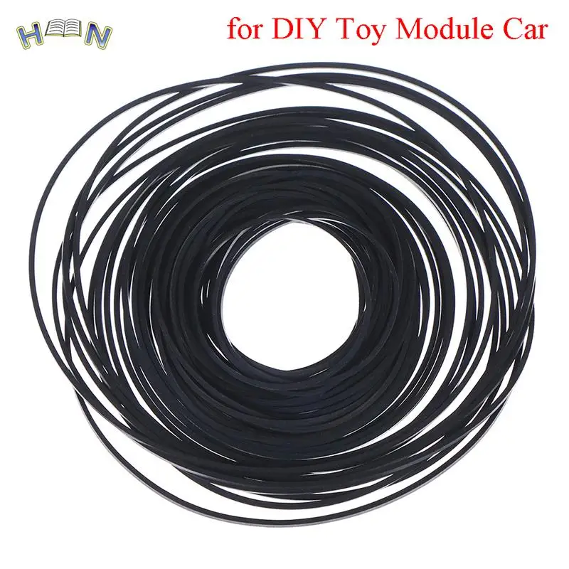 1*1 Mm Mix Cassette Tape Vervanging Rubber Cd Dvd Cassette Recorder Draaitafel Riem Riem Voor Cd-Rom Video Machines