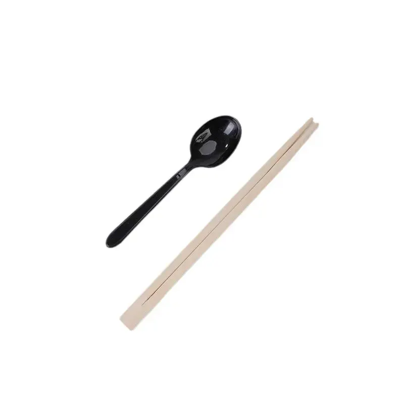 Four-in-one Disposable Chopsticks Set Wooden Cutlery Utensils For Meal Time