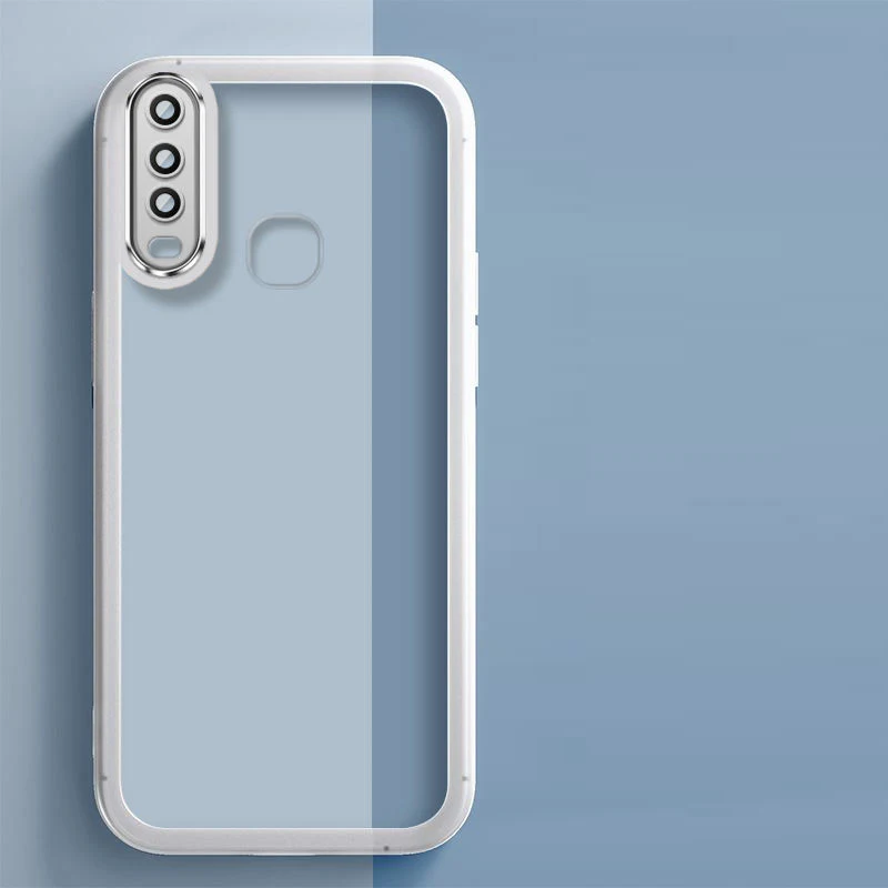 Shockproof Plating Silicone Back Cover