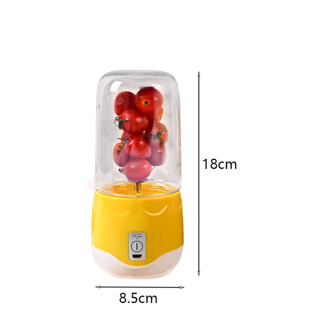 Portable Personal Size Blender Bottle for Shakes and Smoothies with 6  Blades Fresh Juice Blender 20 Oz for Kitchen Home Travel - AliExpress