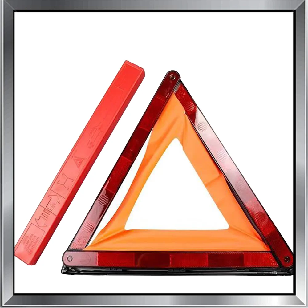 Triangle Warning Sign With Case For VW Polo Jetta Golf Sharan Touareg For Audi A3 Q5 Q3 8K0860251A