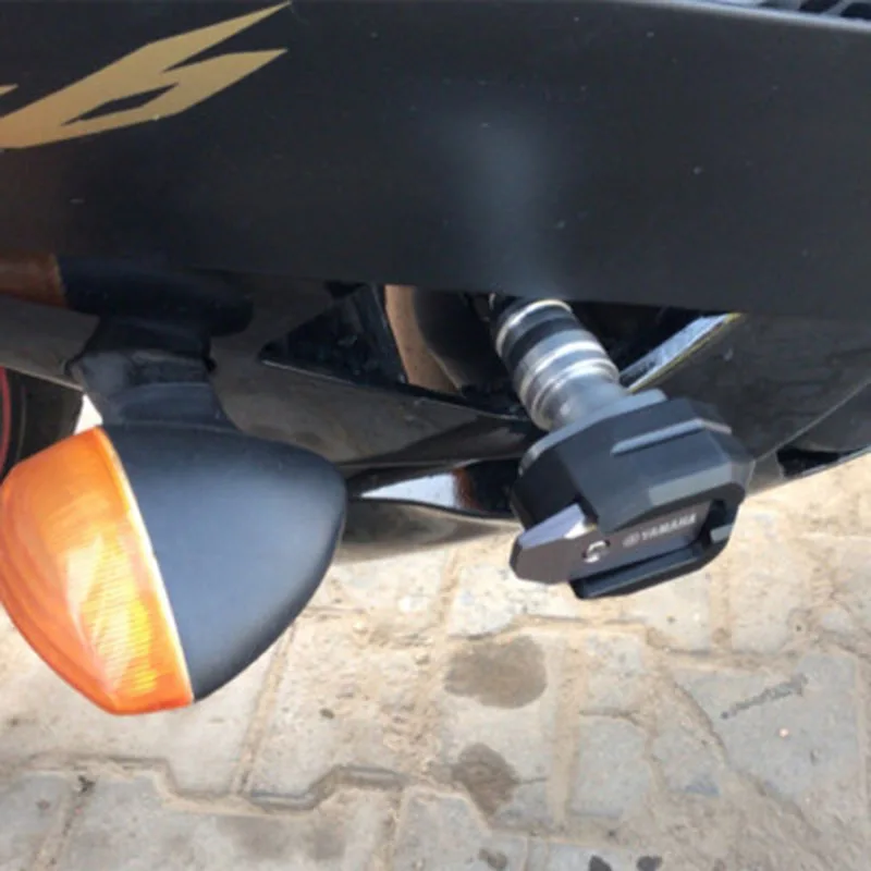 오토바이 CNC 낙하 방지 프레임 슬라이더 페어링 가드 충돌 패드 보호대 FZ6 FZ6S S2 FAZER에 적합