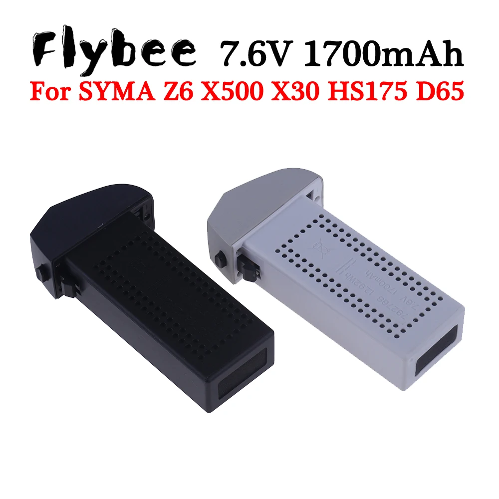 Batteria Drone Per Syma X30 Z6 7.6V 1700Mah Batteria Li-Po Per D65 Hs175 Syma X30 X500 Z6 Rc Drone Quadcopter Batteria Di Ricambio