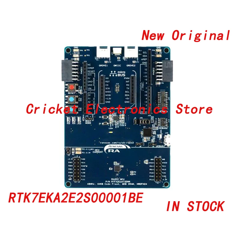 

RTK7EKA2E2S00001BE Development Boards & Kits - ARM Evaluation Kit for RA2E2 MCU Group