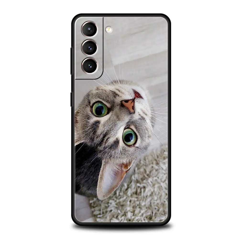 Kawaii Love Cat Soft TPU Phone Case - Adorable and Durable Cover
