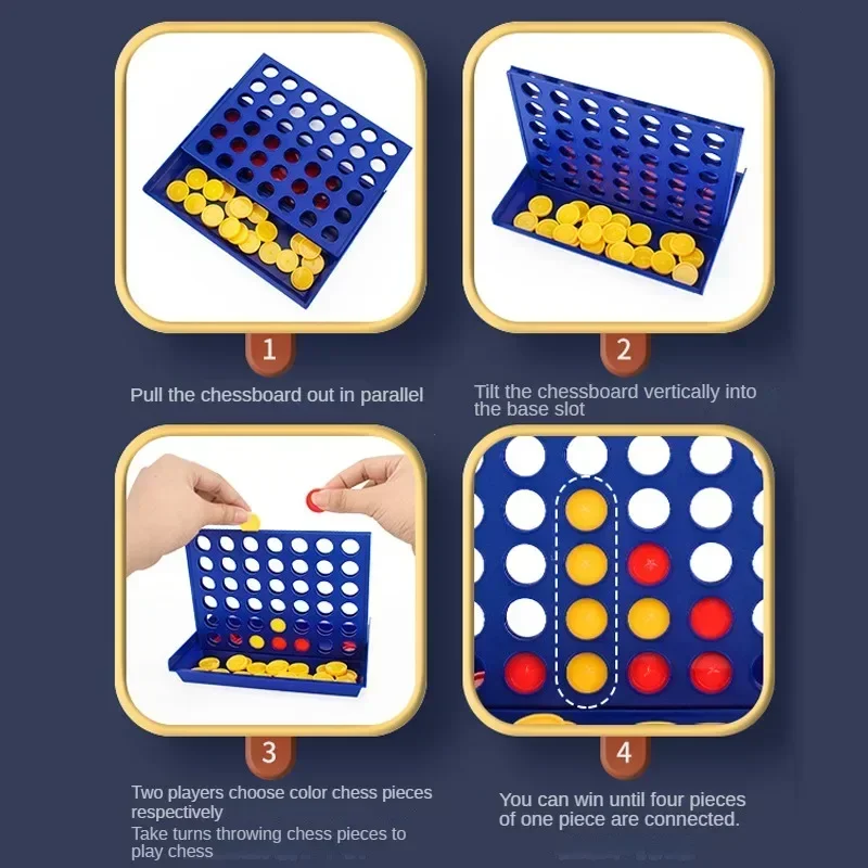 Round Ball Games Parent-child Interactive Puzzle Line Strategy Board Logical Thinking Training Toys For Children's Birthday Gift 6