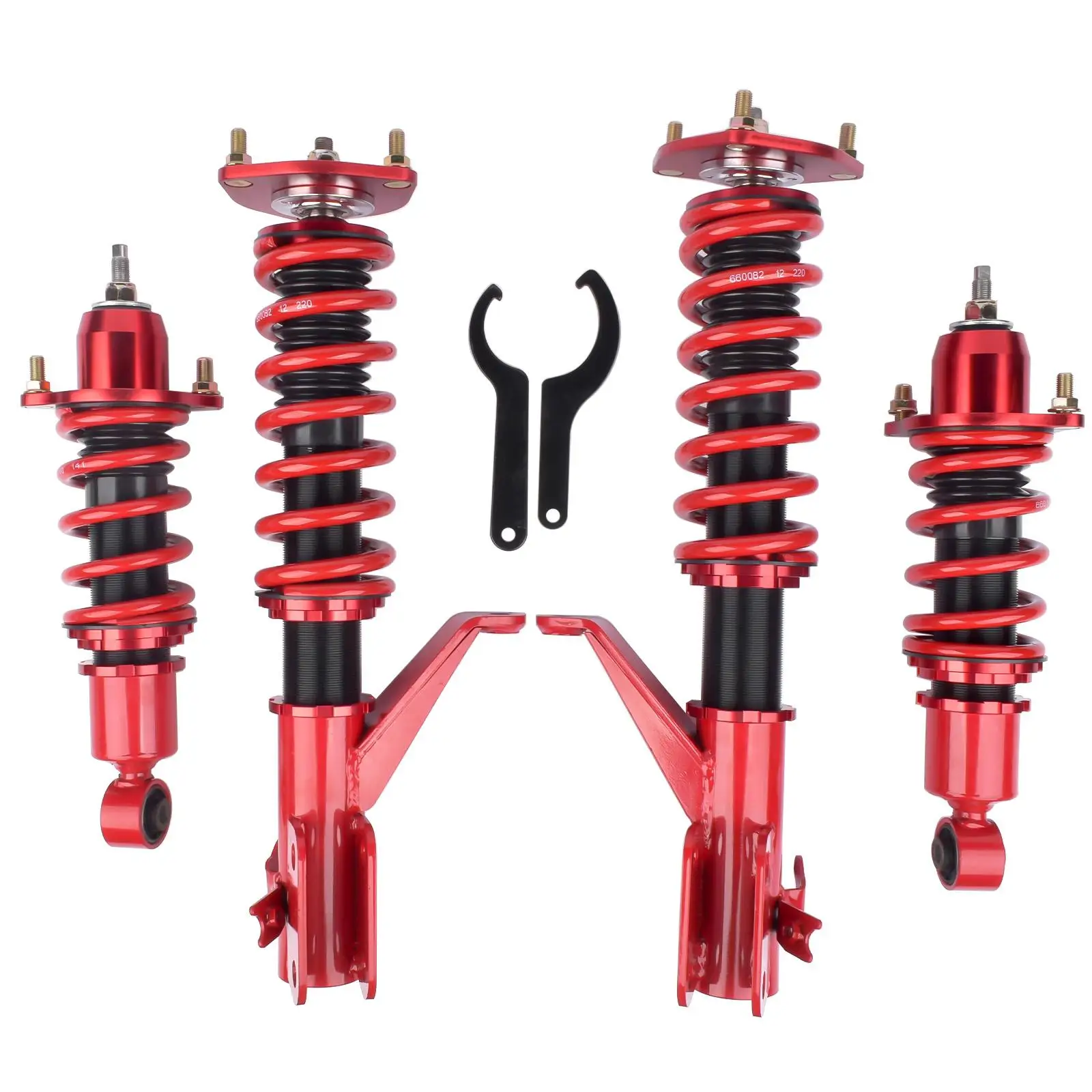 

AP03 4x Coilover Spring &Shocks for Honda Civic VII DX/EX/GX/HX/LX/Si Coupe/ Sedan 2001-2005