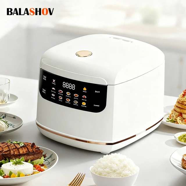 2L Electric Rice Cooker 1-3 People 110V 220V Multi Cooker Non-Stick Pot Smart MultiCooker Steamed Rice Pot  For Home 2