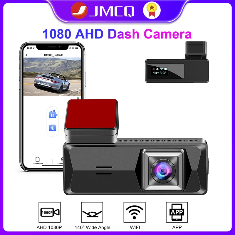 

Видеорегистратор JMCQ, 1080P, встроенный Wi-Fi, ночное видение